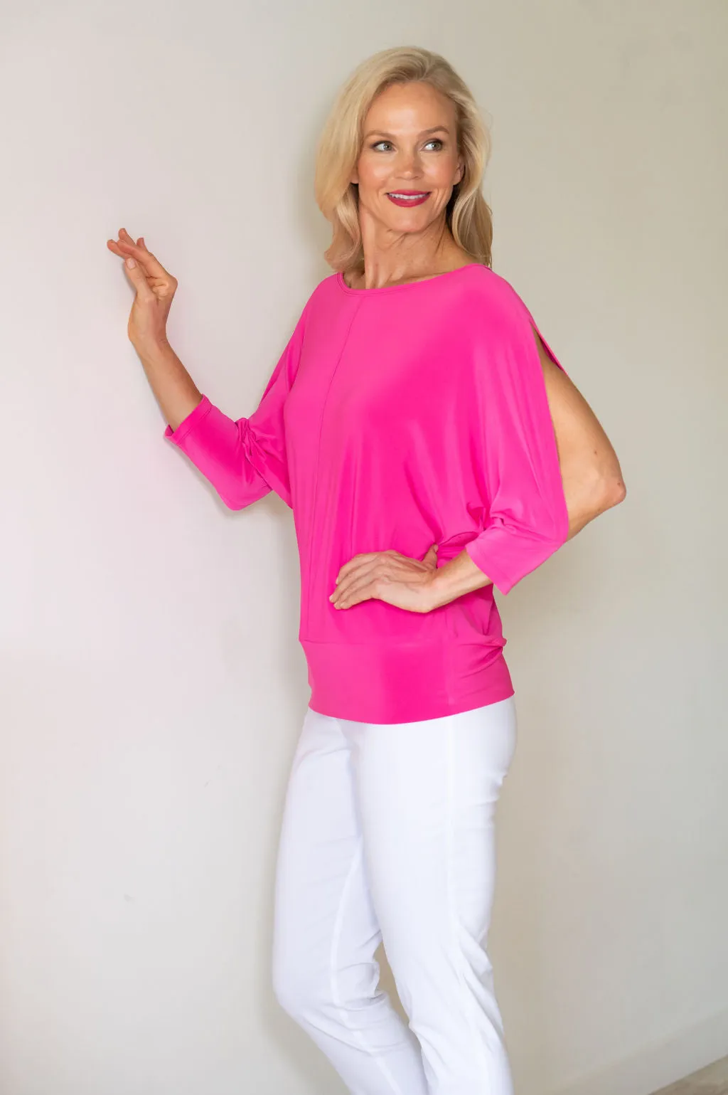 4488 Dolman Top - Pink