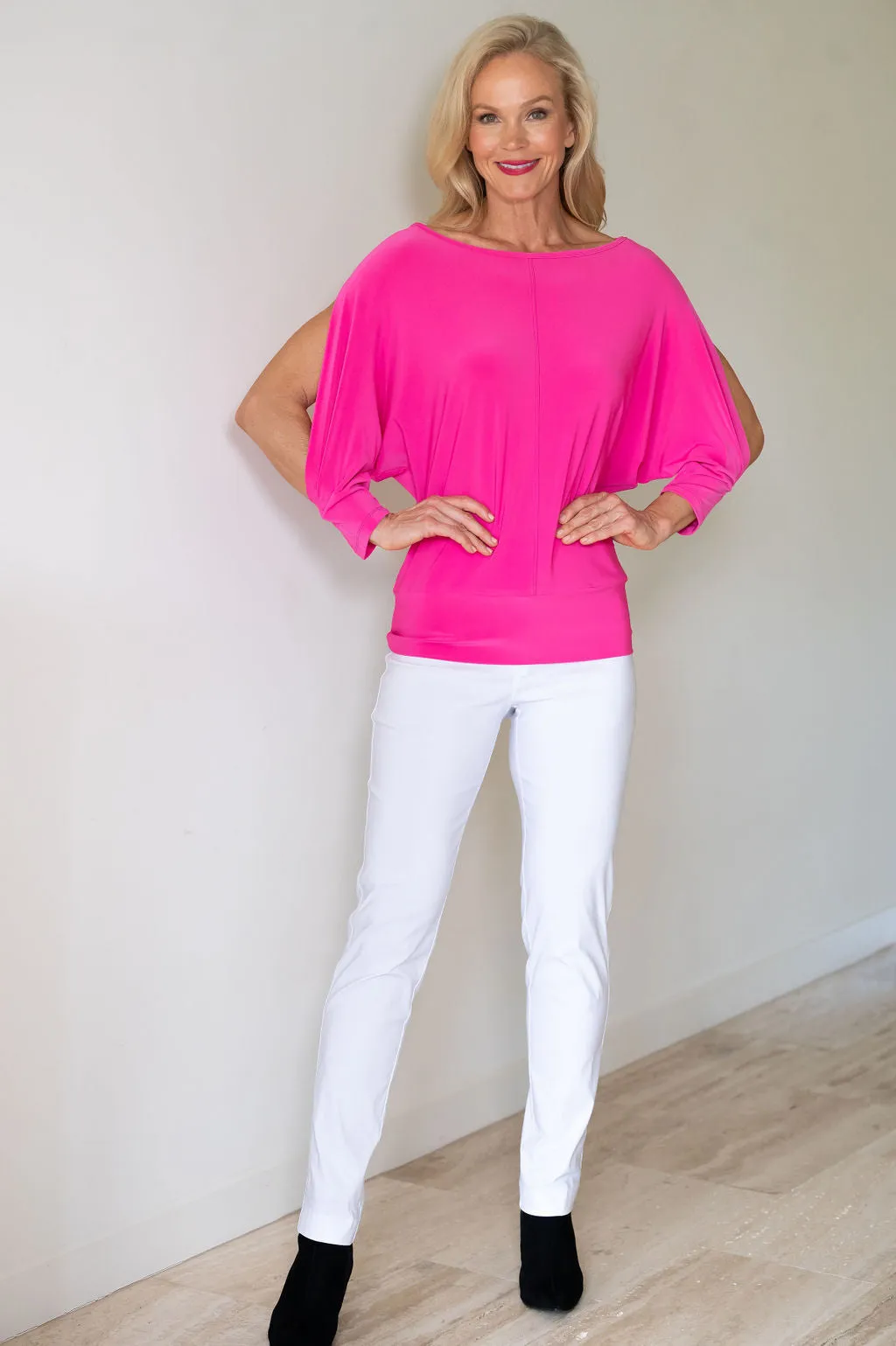 4488 Dolman Top - Pink