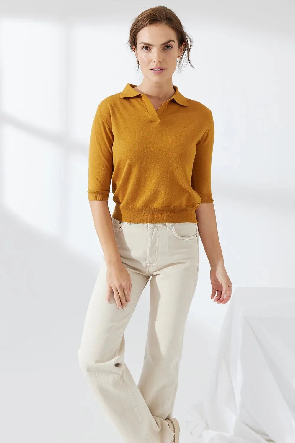 Adeline Cashmere Polo