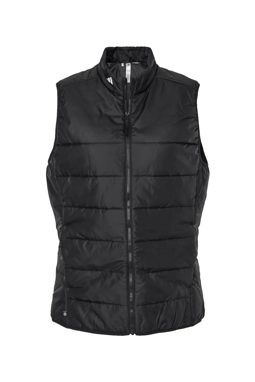 Adidas Womens Full Zip Puffer Vest - Black