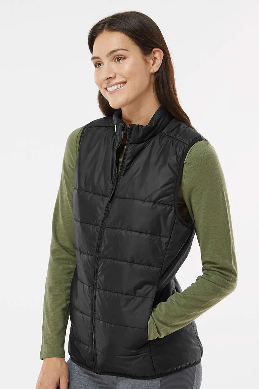 Adidas Womens Full Zip Puffer Vest - Black