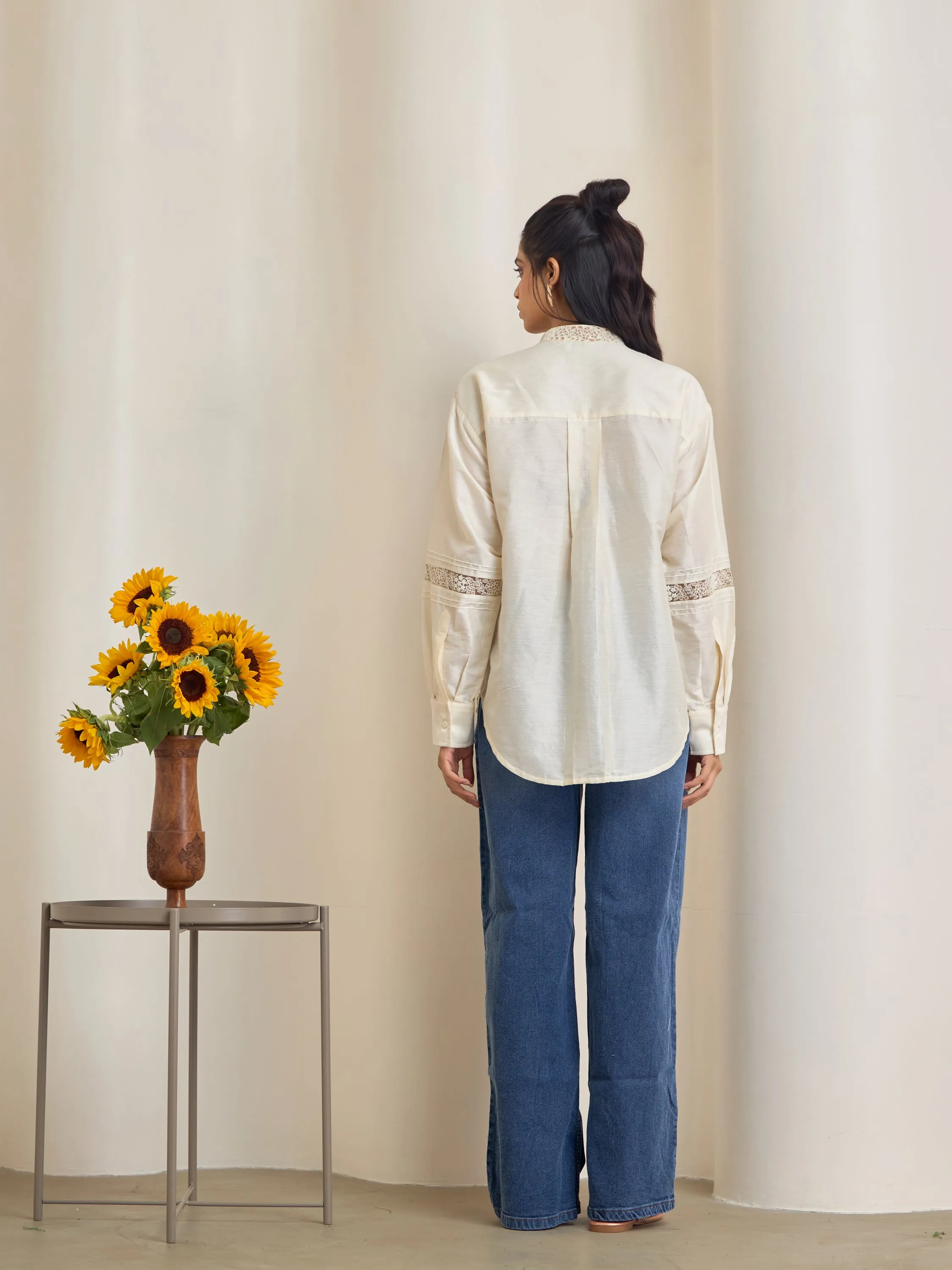 Bella Spun-Silk Shirt