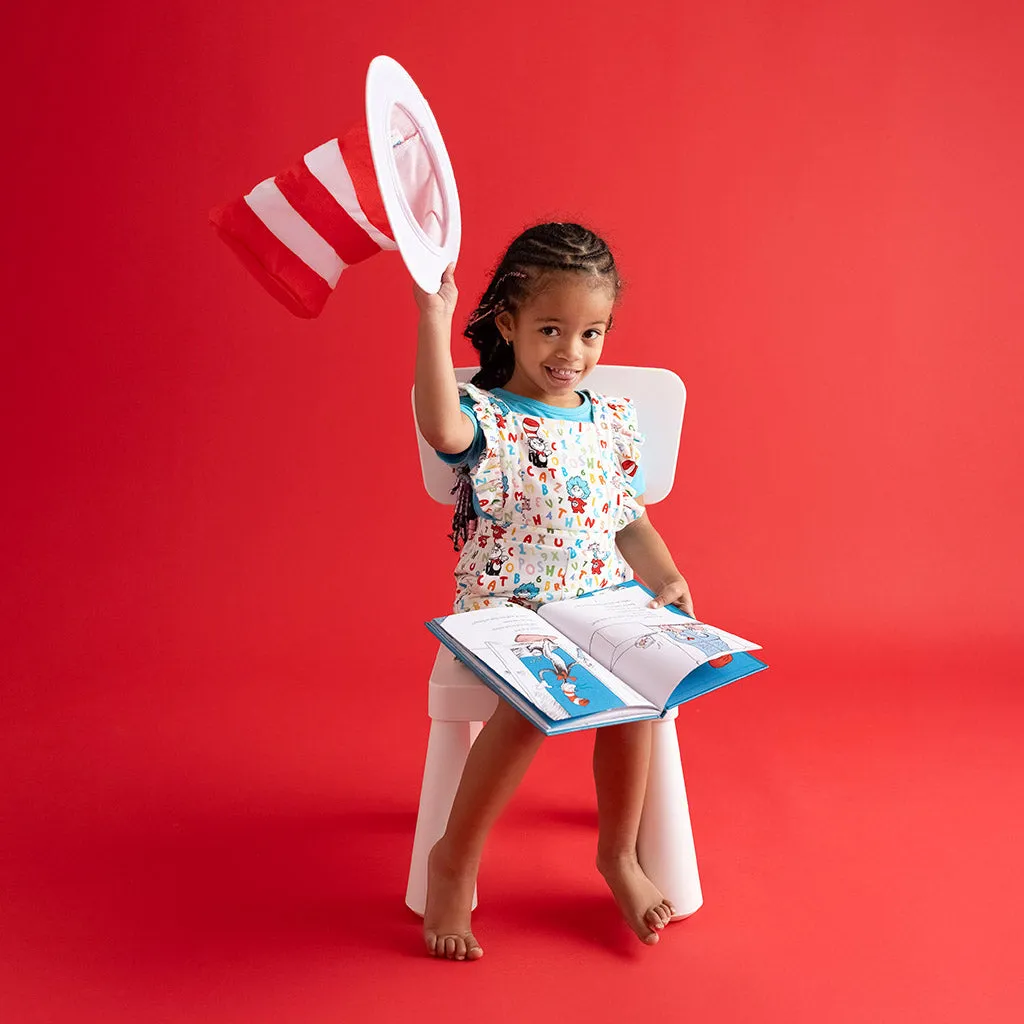 Dr. Seuss Good Fun French Terry Short Overalls
