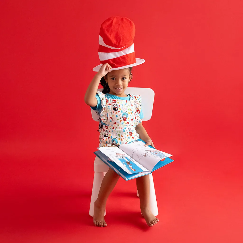 Dr. Seuss Good Fun French Terry Short Overalls