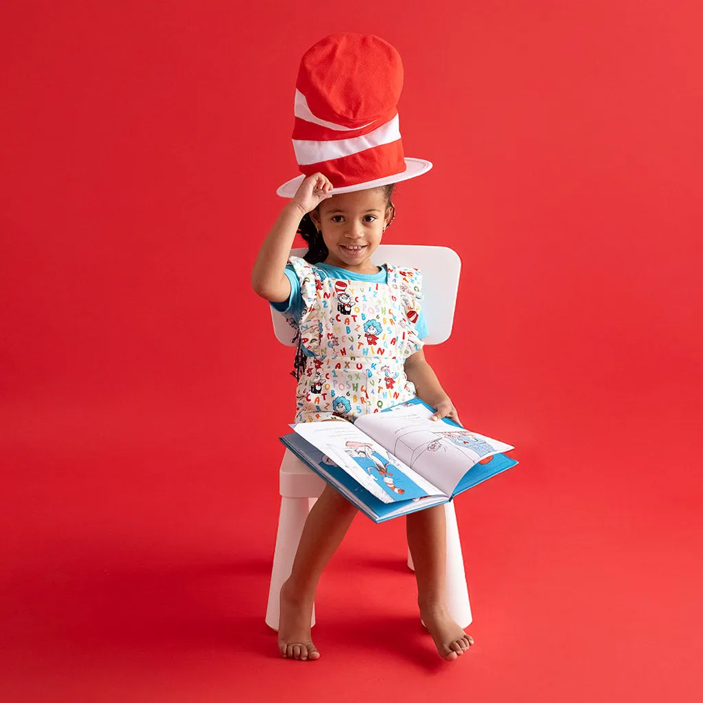Dr. Seuss Good Fun French Terry Short Overalls