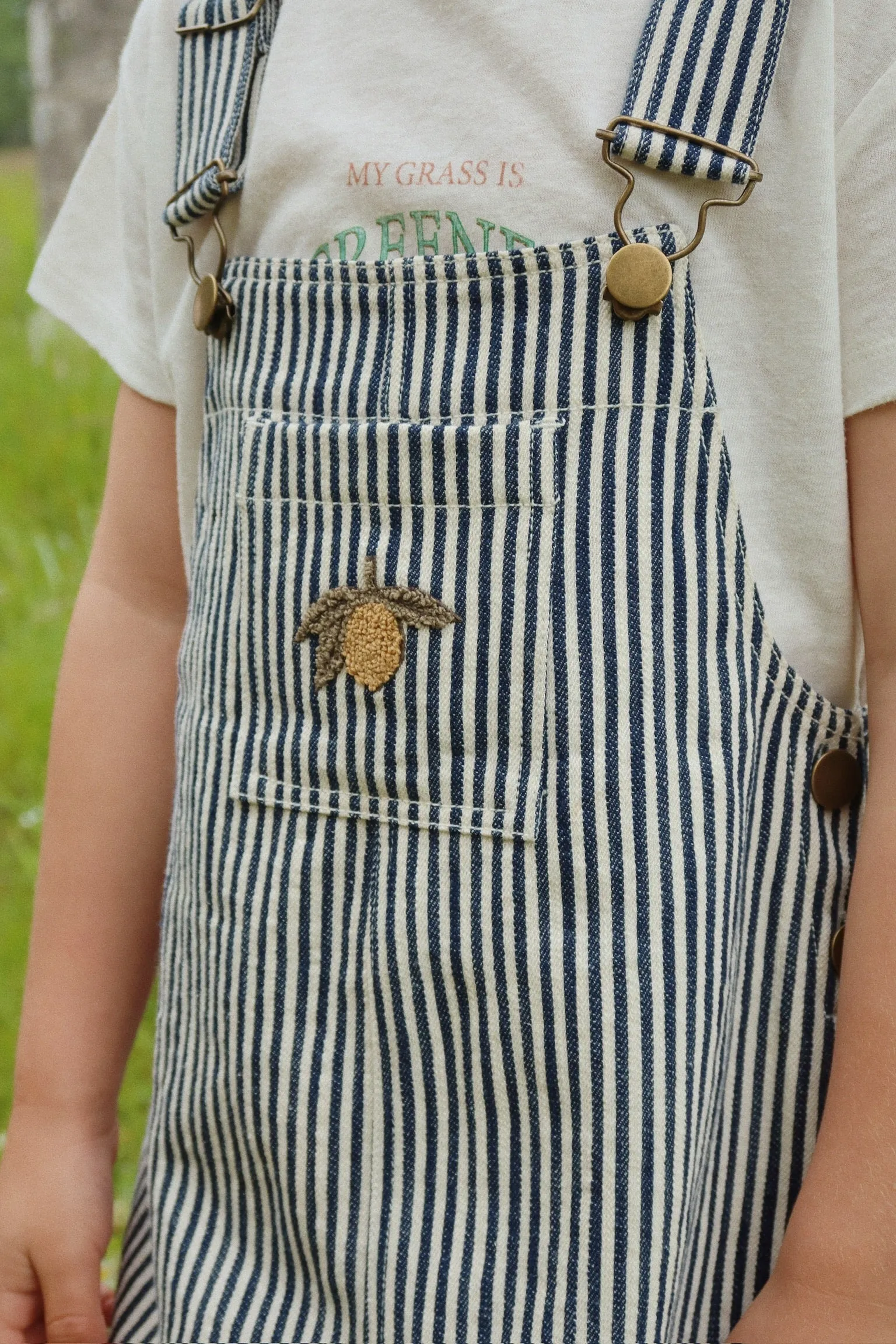 Fender Overalls in Naval Stripe
