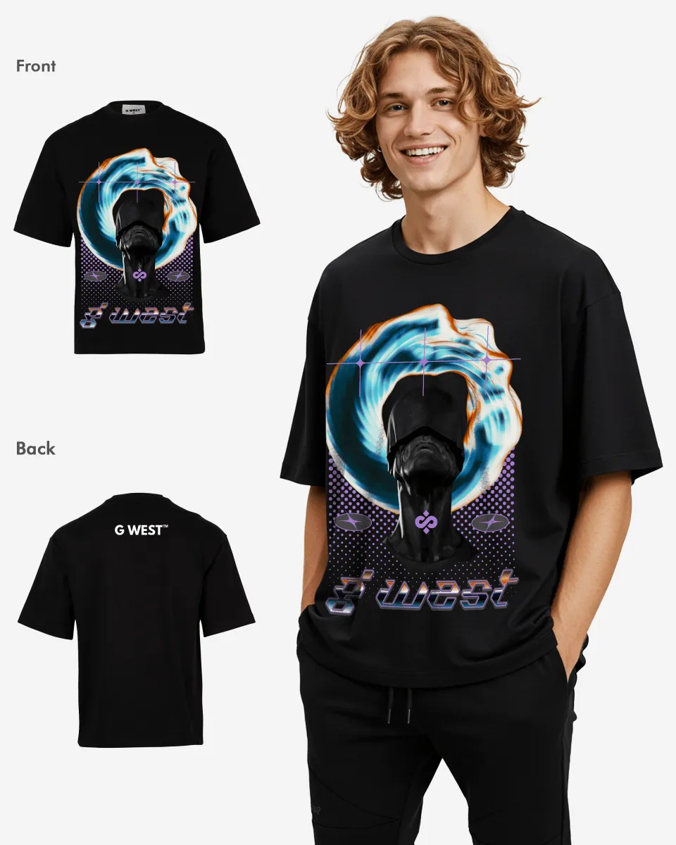 G-WEST SILENT SURGE OVERSIZED TEE GWROJMT187