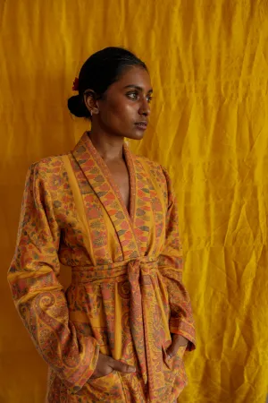 Kamla Kani Wool Wrap Coat