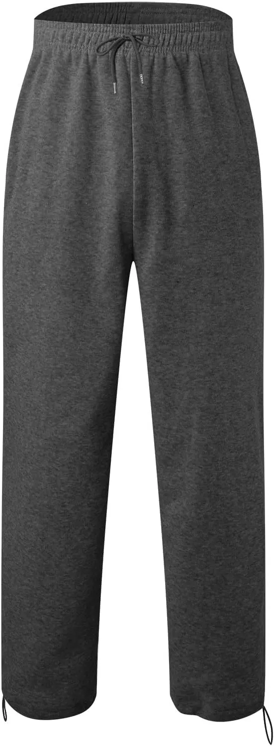 Mens Cargo Pants Stretch Elastic Waist Drawstring Joggers Pants, Color Block Sweatpants, Outdoor Trousers