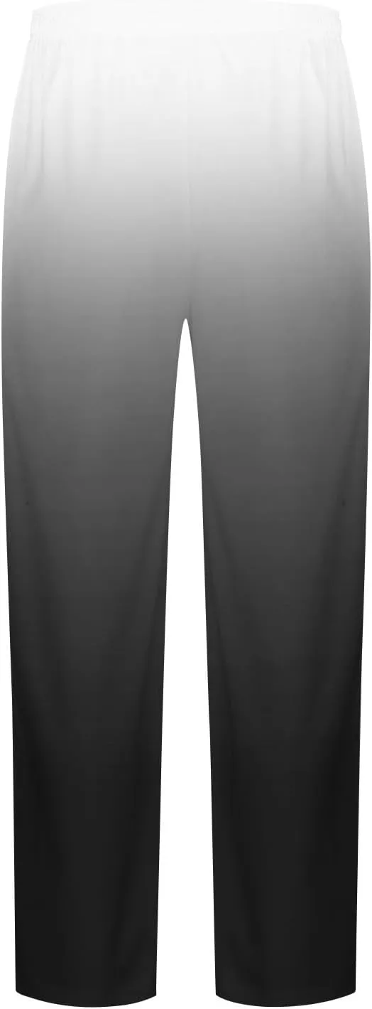 Muscularfit Mens Stretch Pants Casual Loose Drawstring Cotton Linen Straight Legs Fashion Gradient Color Stretch Trousers