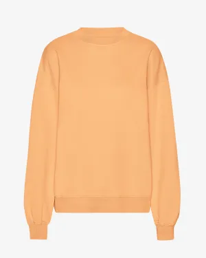 Organic Oversized Crew - Sandstone Orange