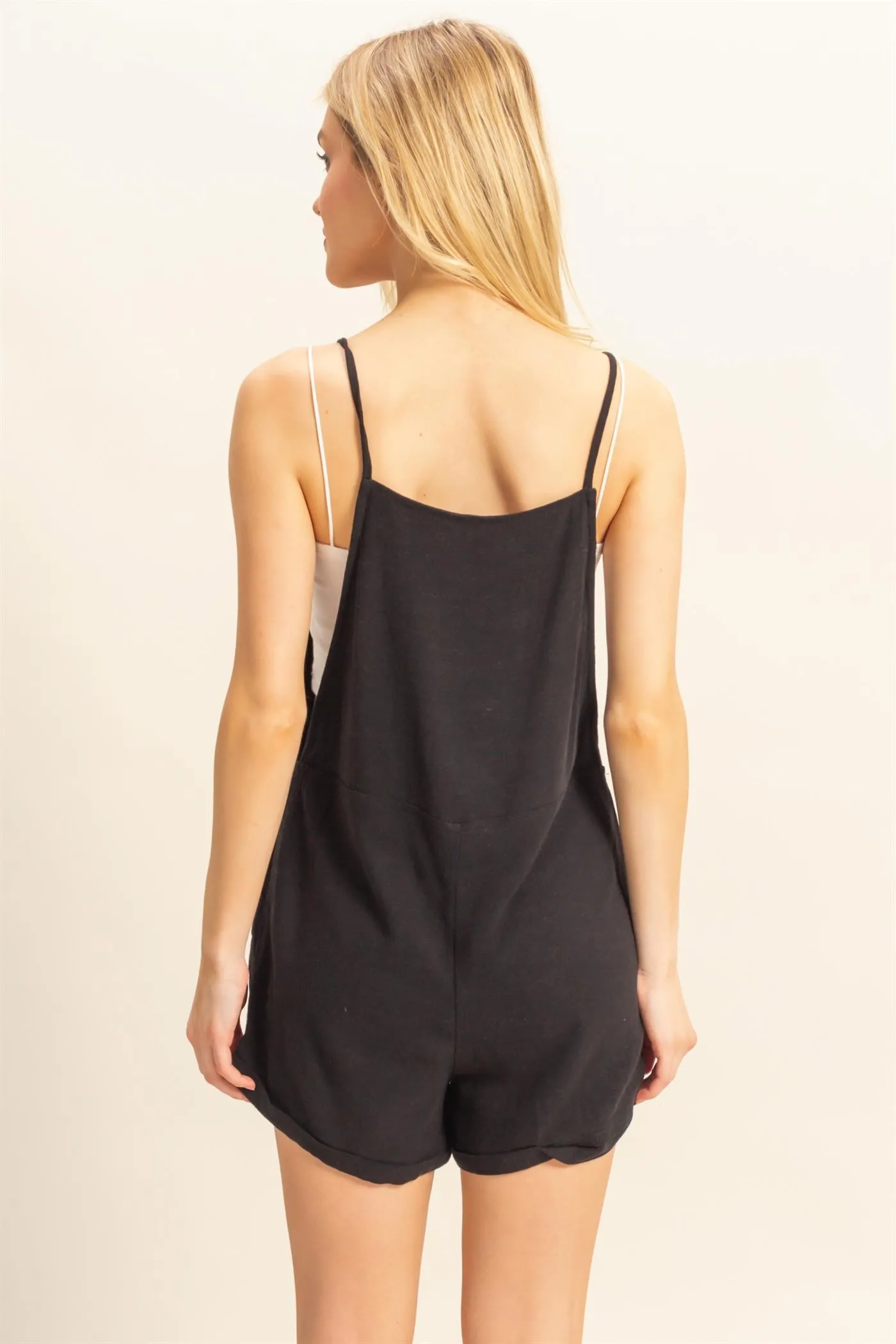 Overalls - Shorts - Black
