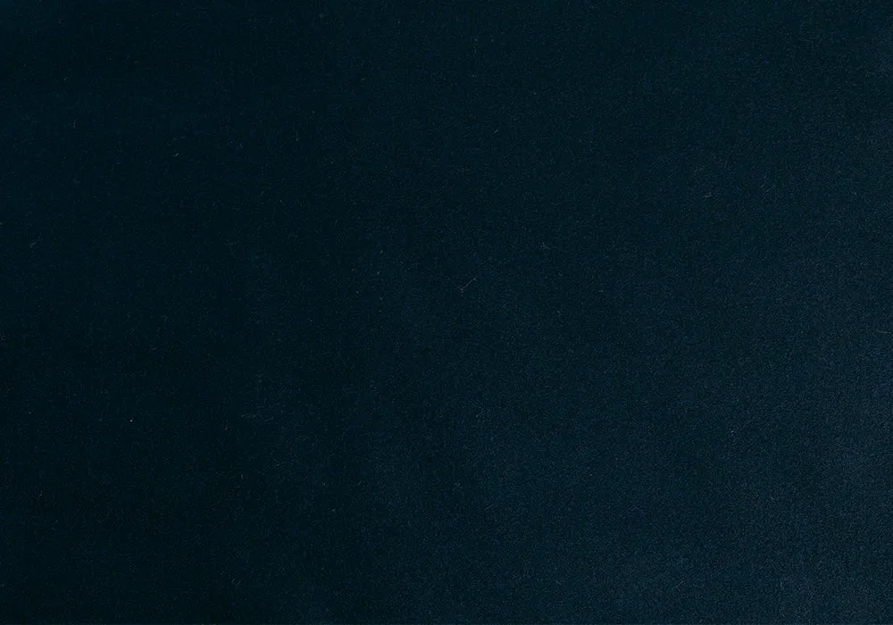 Shades of Navy Double-Faced Lightweight Wool Flannel (Made in Italy)