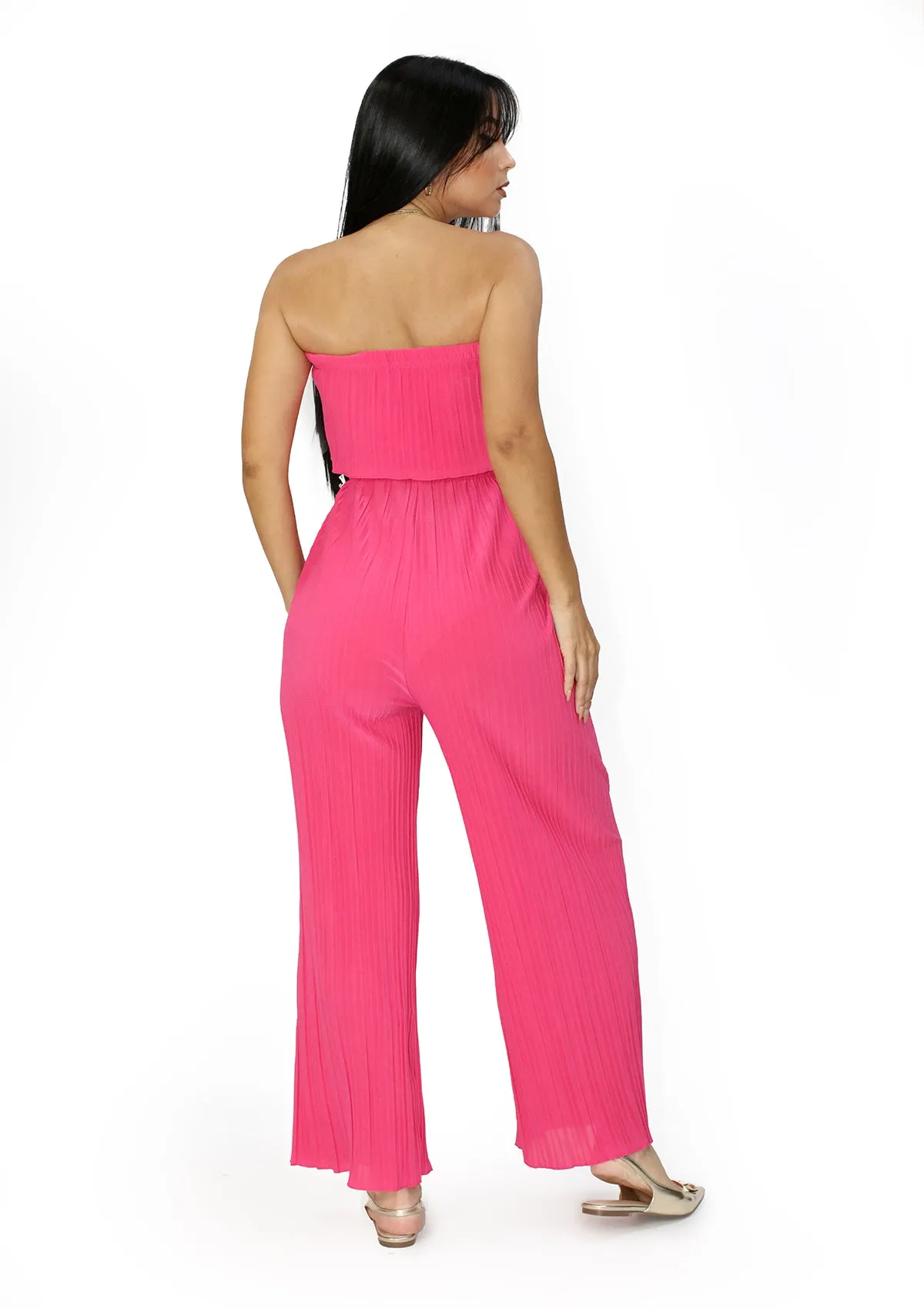 SU-JP-903 Fuchsia Jumpsuit de Mujer