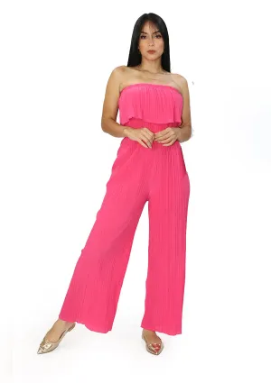SU-JP-903 Fuchsia Jumpsuit de Mujer