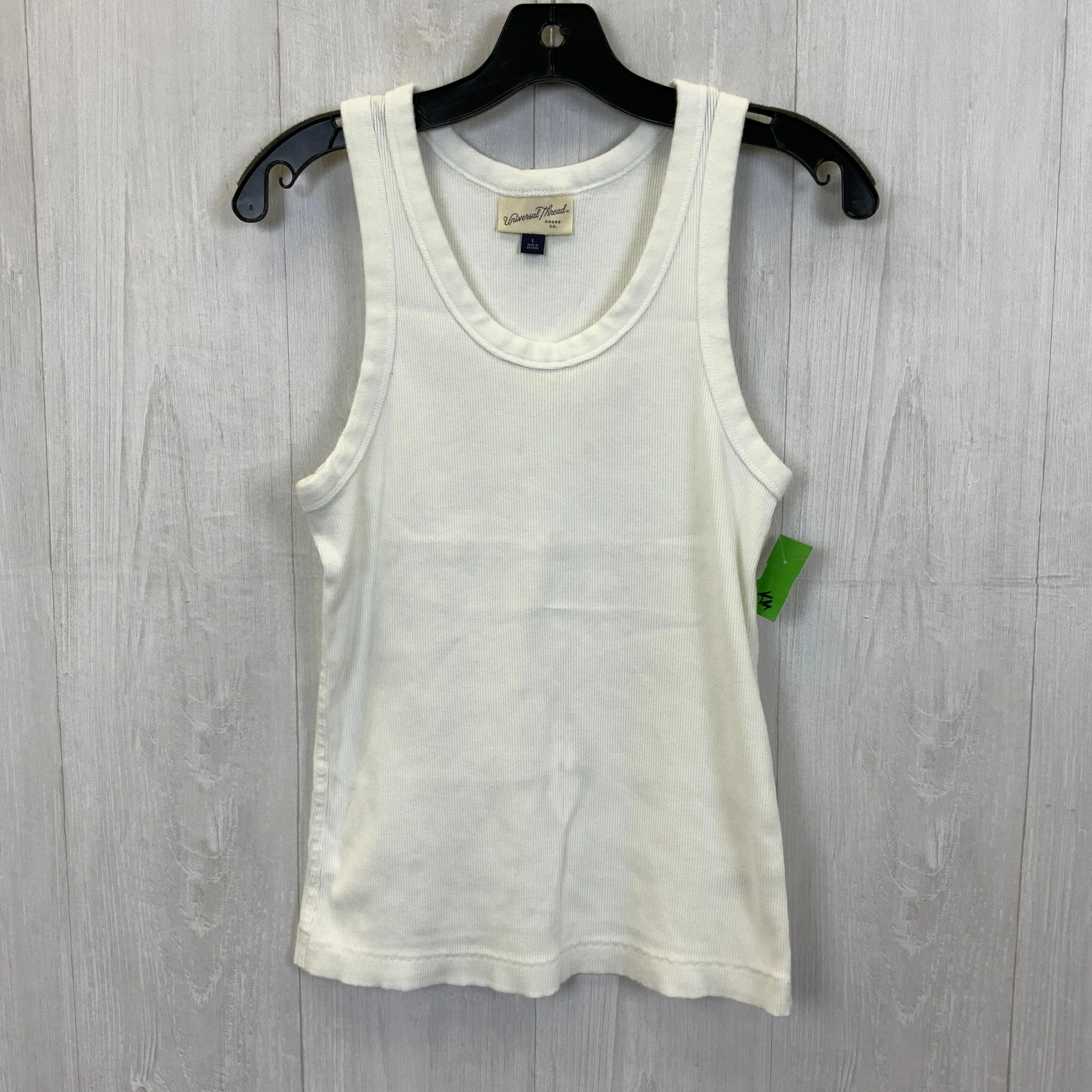 Tank Top By Universal Thread In White, Size:L