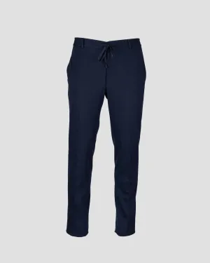 Travel stretch Pants Suit - Navy Blue