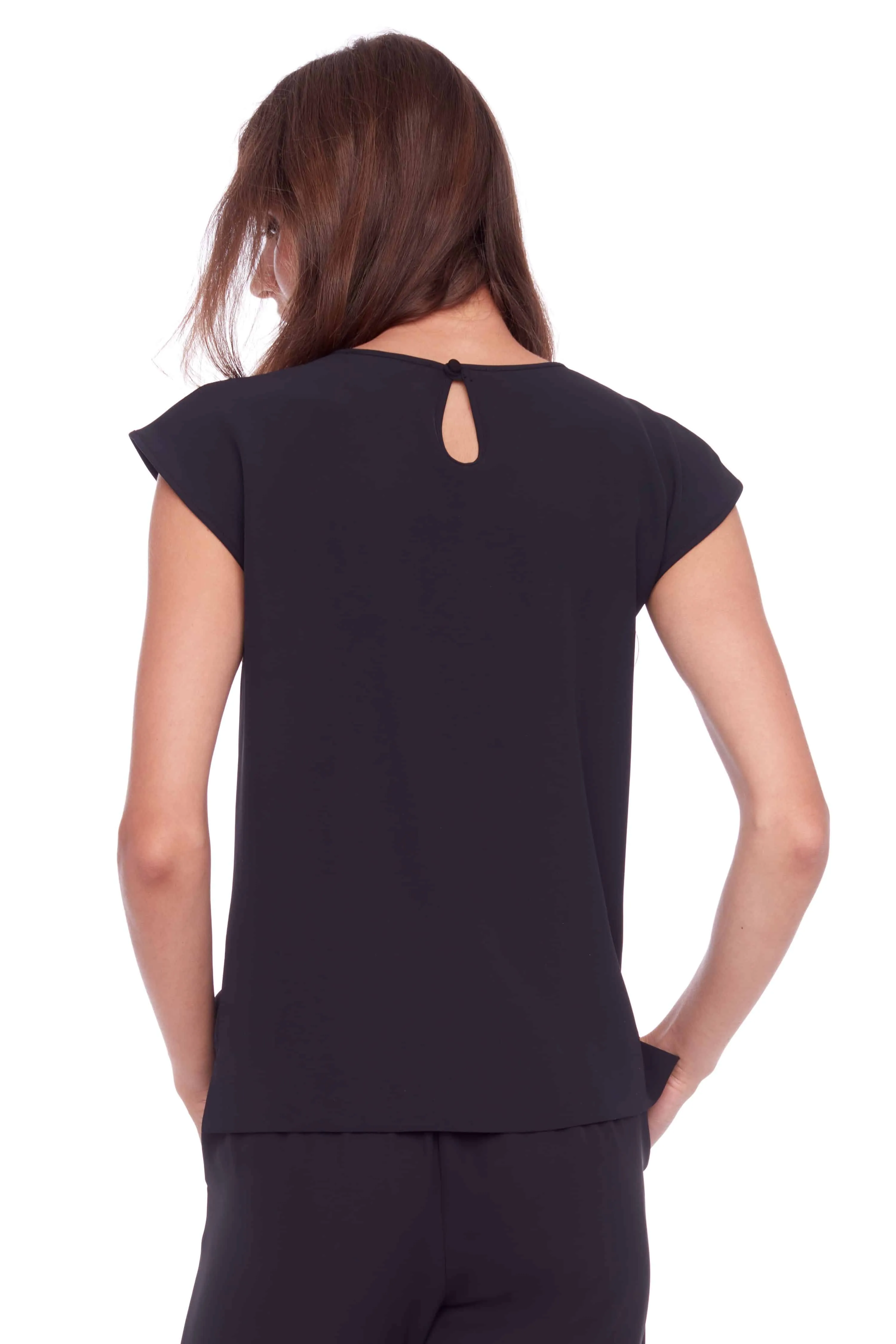 UP30335 Vegan Silk Cap Sleeve