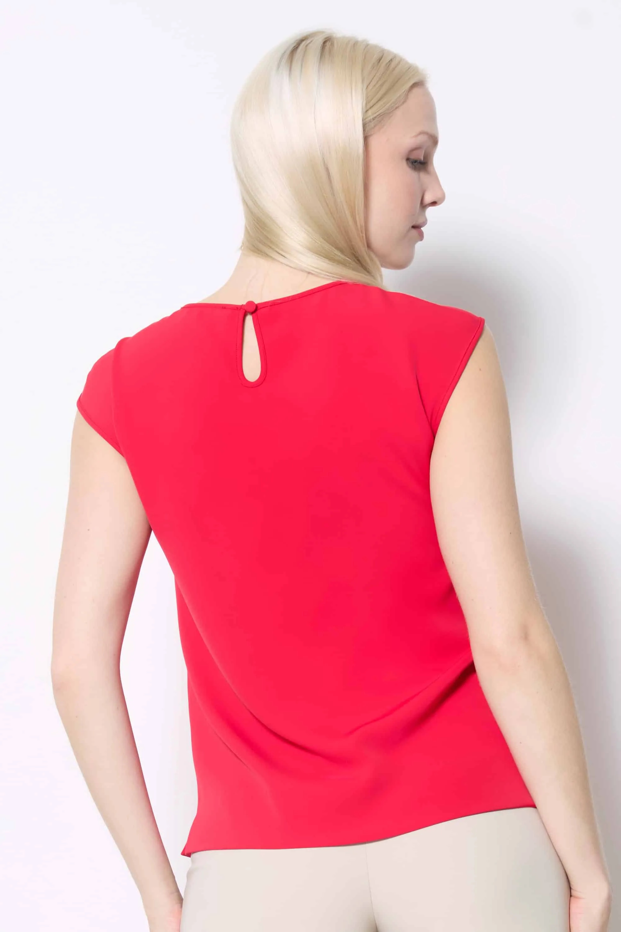 UP30335 Vegan Silk Cap Sleeve
