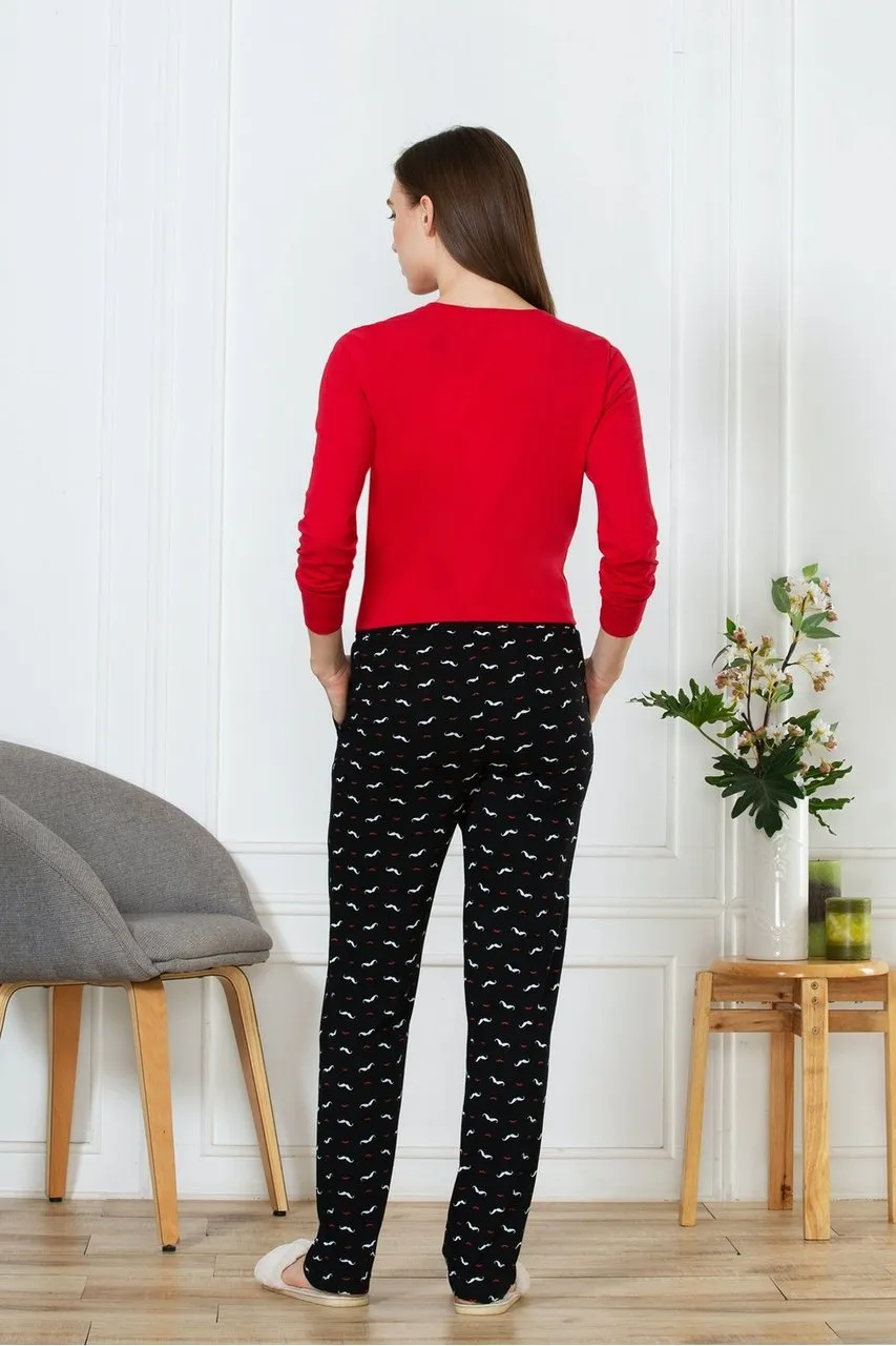 Van Heusen Women's Black cotton pyjamas