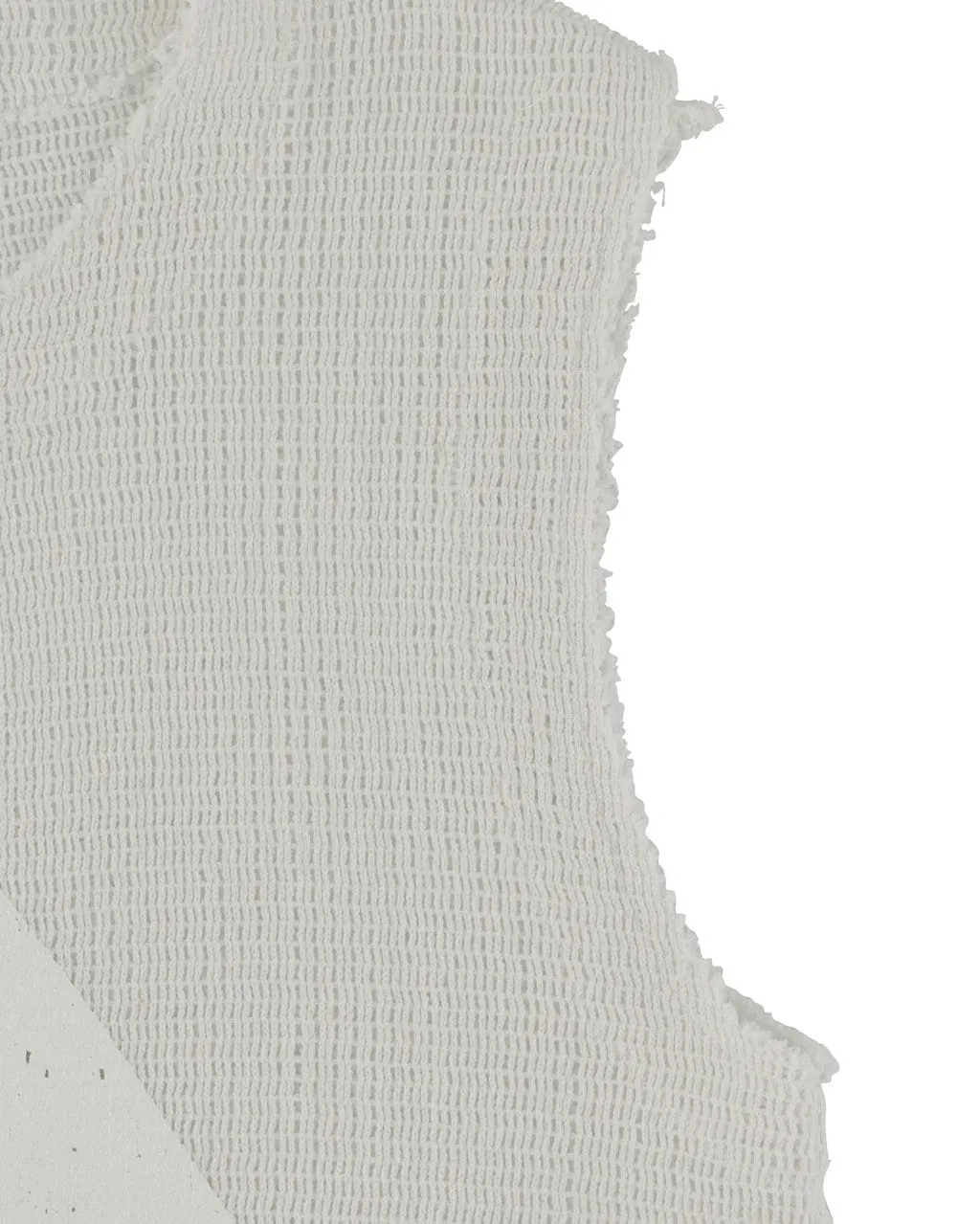 Zip Up Logo Mesh Vest